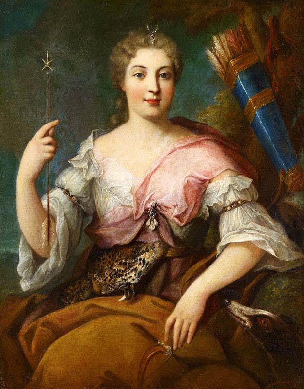 portrait of a lady as diana